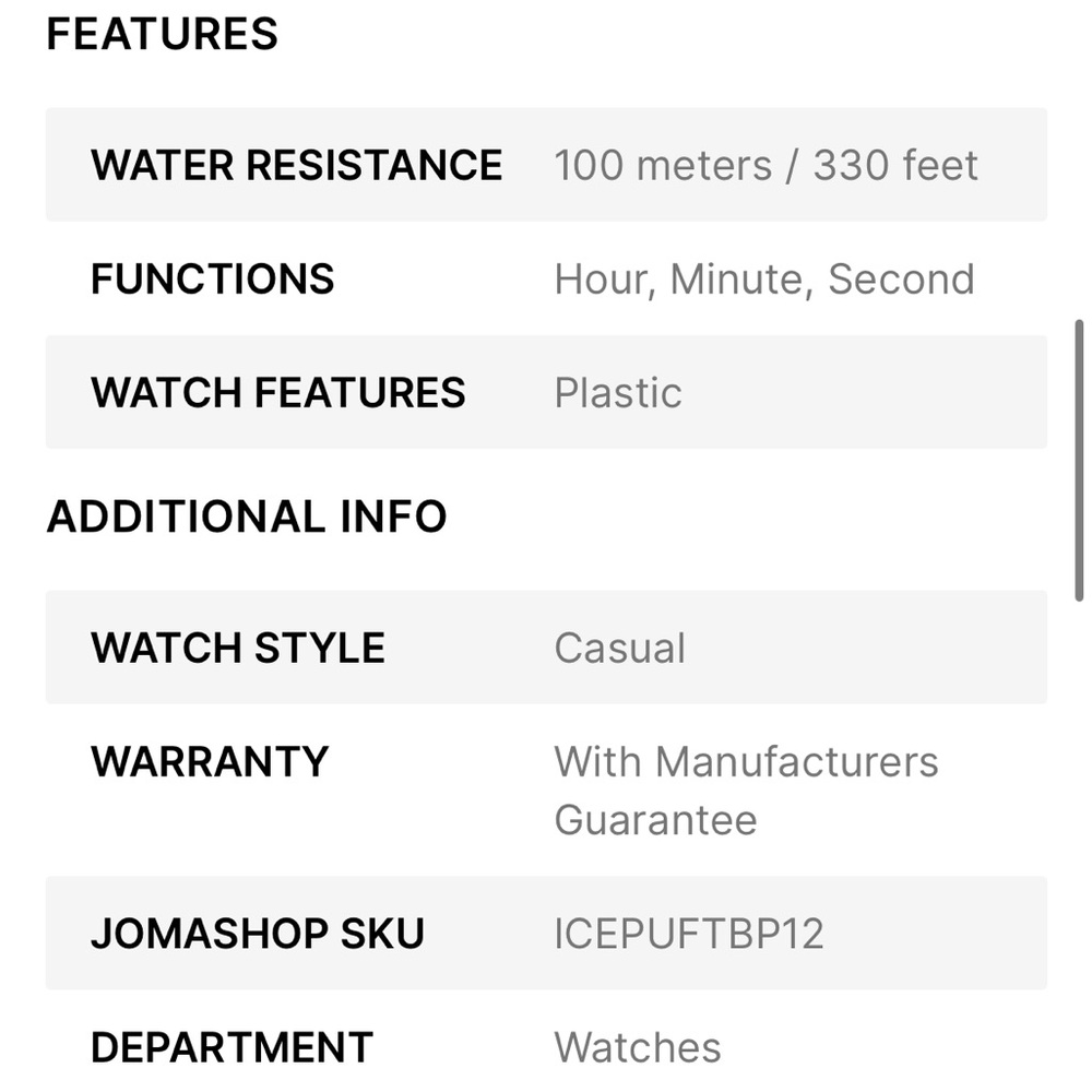 NWT Ice Watch Pure Forest Green Dial Watch - Picture 9 of 9